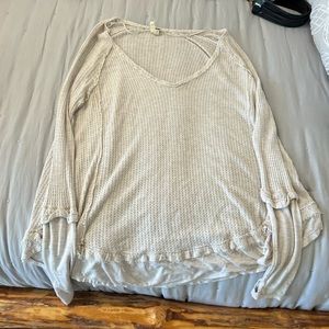 Free People Cream Sweater